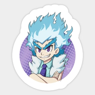 Lui Shirosagi from Beyblade Burst Sticker